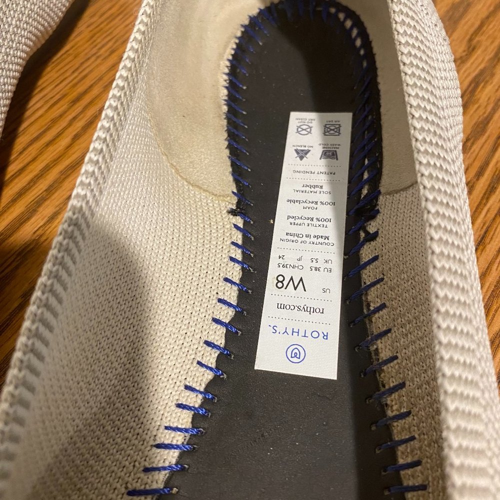 Rothy's Light Gray Flats - Picture 4 of 11